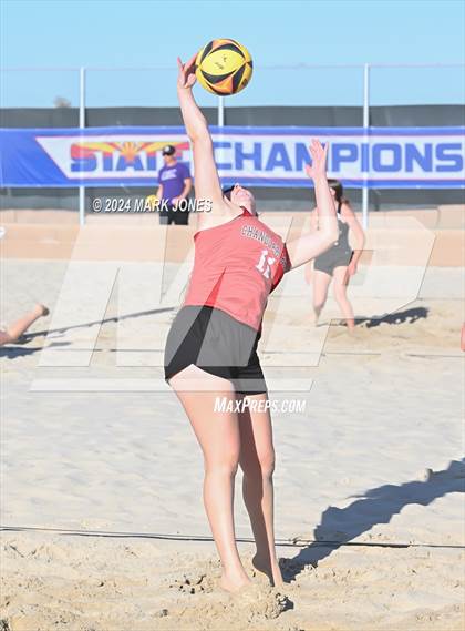 Thumbnail 3 in Benjamin Franklin vs. Chandler Prep (AIA DII Pairs Round 1 Playoff) photogallery.