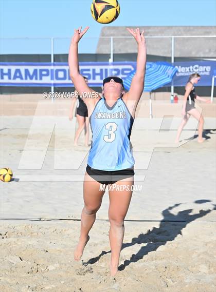 Thumbnail 1 in Benjamin Franklin vs. Chandler Prep (AIA DII Pairs Round 1 Playoff) photogallery.