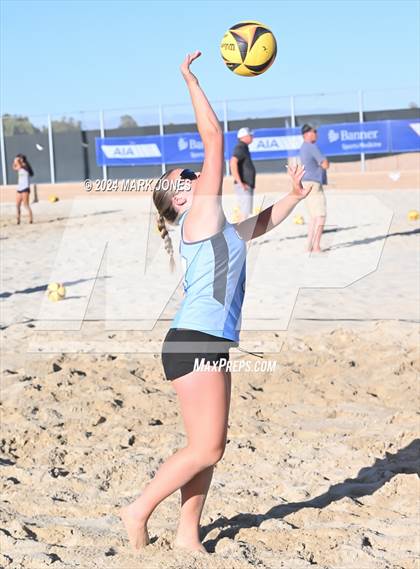 Thumbnail 2 in Benjamin Franklin vs. Chandler Prep (AIA DII Pairs Round 1 Playoff) photogallery.