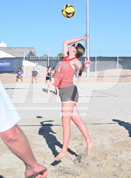 Thumbnail 3 in Benjamin Franklin vs. Chandler Prep (AIA DII Pairs Round 1 Playoff) photogallery.