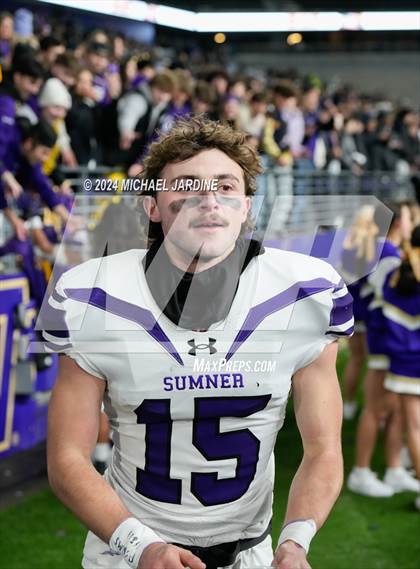 Thumbnail 3 in Sumner vs Camas (WIAA 4A Final) photogallery.