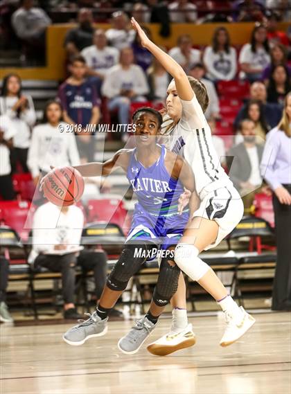 Thumbnail 2 in Valley Vista vs. Xavier College Prep (AIA 6A Final)  photogallery.