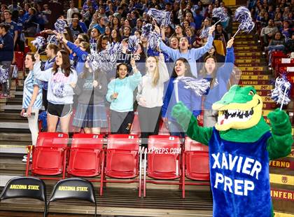 Thumbnail 1 in Valley Vista vs. Xavier College Prep (AIA 6A Final)  photogallery.