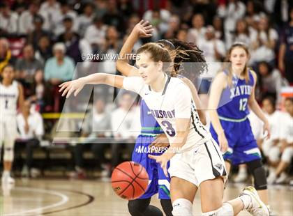 Thumbnail 1 in Valley Vista vs. Xavier College Prep (AIA 6A Final)  photogallery.