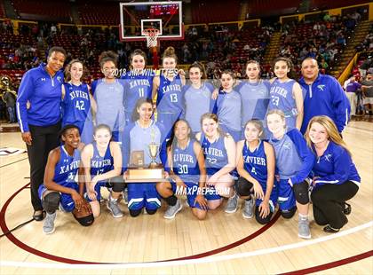 Thumbnail 1 in Valley Vista vs. Xavier College Prep (AIA 6A Final)  photogallery.