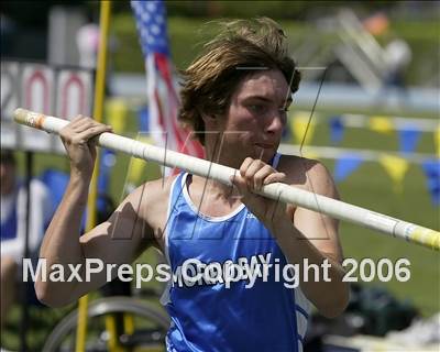 Thumbnail 1 in Southern Section Championships (May 20 Boys Pole Vault) photogallery.
