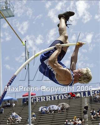 Thumbnail 3 in Southern Section Championships (May 20 Boys Pole Vault) photogallery.
