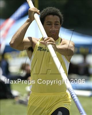 Thumbnail 1 in Southern Section Championships (May 20 Boys Pole Vault) photogallery.