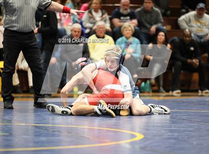 Thumbnail 2 in West Carteret vs Cape Fear (State Duals Round 4) photogallery.