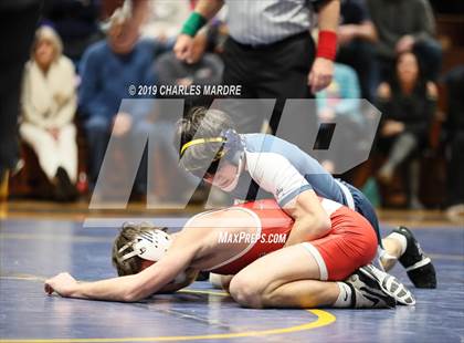 Thumbnail 3 in West Carteret vs Cape Fear (State Duals Round 4) photogallery.