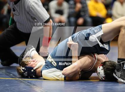 Thumbnail 1 in West Carteret vs Cape Fear (State Duals Round 4) photogallery.