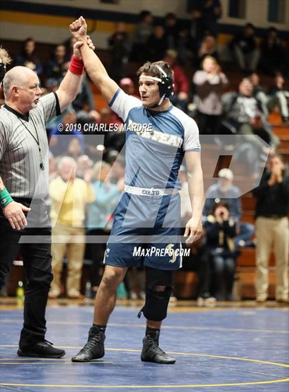 Thumbnail 3 in West Carteret vs Cape Fear (State Duals Round 4) photogallery.