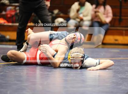 Thumbnail 2 in West Carteret vs Cape Fear (State Duals Round 4) photogallery.