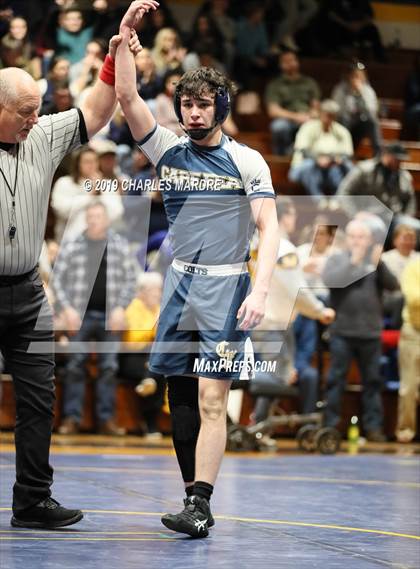 Thumbnail 2 in West Carteret vs Cape Fear (State Duals Round 4) photogallery.