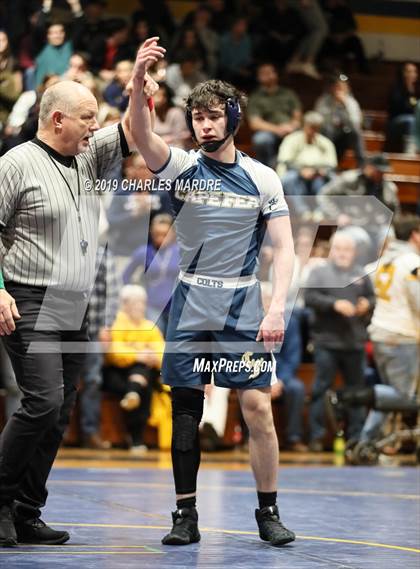 Thumbnail 3 in West Carteret vs Cape Fear (State Duals Round 4) photogallery.