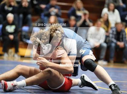 Thumbnail 3 in West Carteret vs Cape Fear (State Duals Round 4) photogallery.