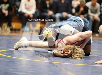 Thumbnail 2 in West Carteret vs Cape Fear (State Duals Round 4) photogallery.