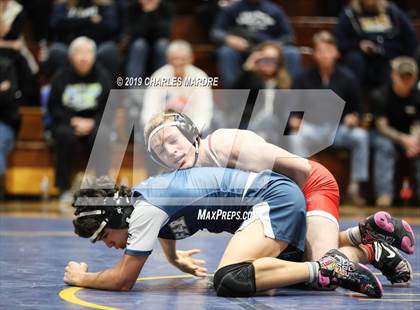 Thumbnail 2 in West Carteret vs Cape Fear (State Duals Round 4) photogallery.