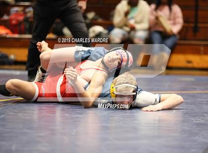 Thumbnail 3 in West Carteret vs Cape Fear (State Duals Round 4) photogallery.