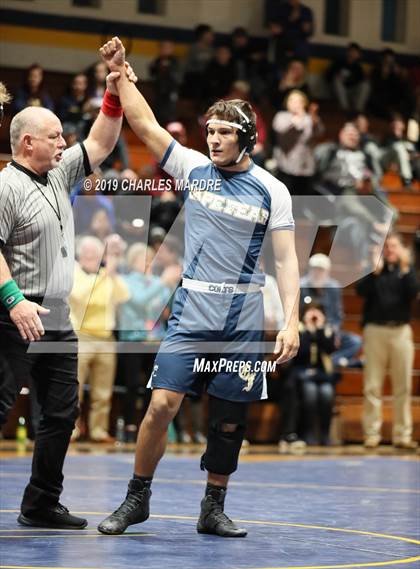 Thumbnail 1 in West Carteret vs Cape Fear (State Duals Round 4) photogallery.