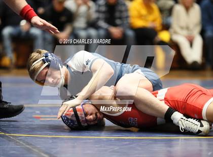 Thumbnail 3 in West Carteret vs Cape Fear (State Duals Round 4) photogallery.
