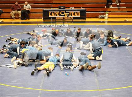 Thumbnail 3 in West Carteret vs Cape Fear (State Duals Round 4) photogallery.
