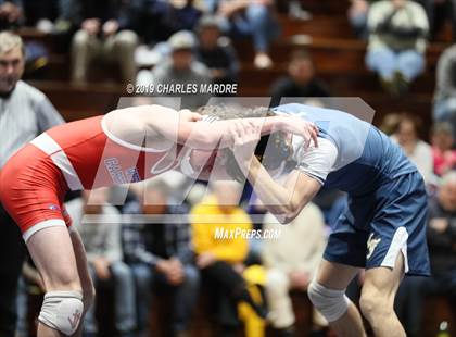 Thumbnail 2 in West Carteret vs Cape Fear (State Duals Round 4) photogallery.