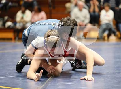 Thumbnail 2 in West Carteret vs Cape Fear (State Duals Round 4) photogallery.