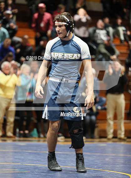 Thumbnail 2 in West Carteret vs Cape Fear (State Duals Round 4) photogallery.