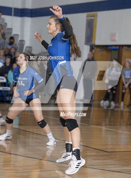 Thumbnail 2 in McDonell Central vs. Clear Lake (WIAA D4 Sectional Semifinal)  photogallery.