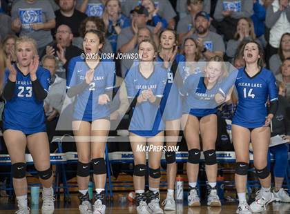 Thumbnail 2 in McDonell Central vs. Clear Lake (WIAA D4 Sectional Semifinal)  photogallery.