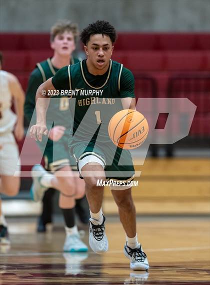 Thumbnail 3 in Highland vs. Faith Christian (CHSAA 3A Final Four) photogallery.