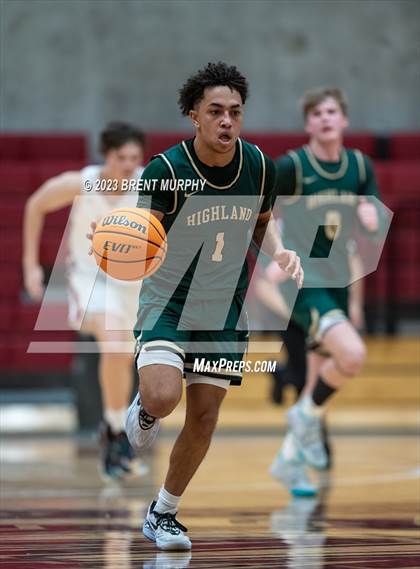 Thumbnail 1 in Highland vs. Faith Christian (CHSAA 3A Final Four) photogallery.