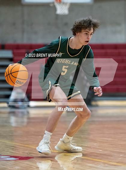 Thumbnail 1 in Highland vs. Faith Christian (CHSAA 3A Final Four) photogallery.