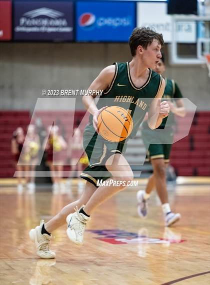 Thumbnail 2 in Highland vs. Faith Christian (CHSAA 3A Final Four) photogallery.