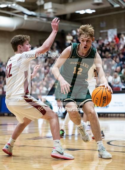 Thumbnail 3 in Highland vs. Faith Christian (CHSAA 3A Final Four) photogallery.