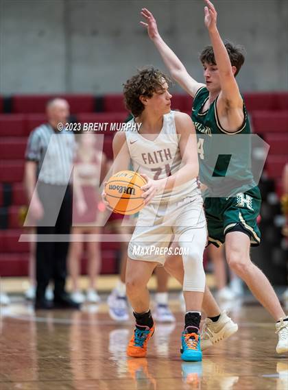 Thumbnail 2 in Highland vs. Faith Christian (CHSAA 3A Final Four) photogallery.