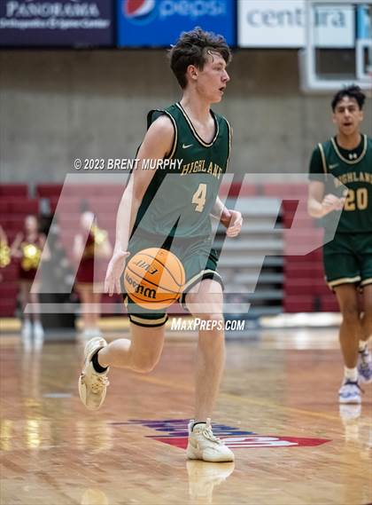 Thumbnail 1 in Highland vs. Faith Christian (CHSAA 3A Final Four) photogallery.