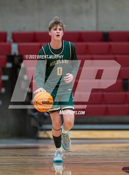 Thumbnail 1 in Highland vs. Faith Christian (CHSAA 3A Final Four) photogallery.