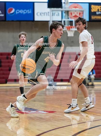 Thumbnail 3 in Highland vs. Faith Christian (CHSAA 3A Final Four) photogallery.