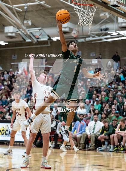 Thumbnail 2 in Highland vs. Faith Christian (CHSAA 3A Final Four) photogallery.