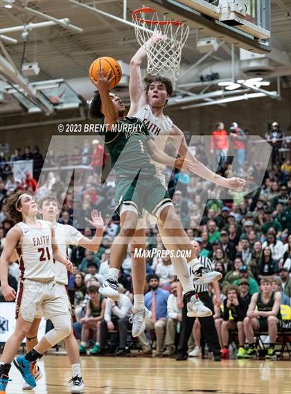 Thumbnail 3 in Highland vs. Faith Christian (CHSAA 3A Final Four) photogallery.