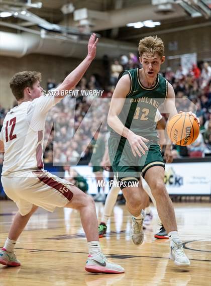 Thumbnail 2 in Highland vs. Faith Christian (CHSAA 3A Final Four) photogallery.