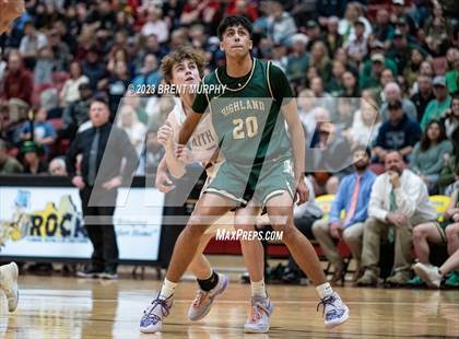 Thumbnail 2 in Highland vs. Faith Christian (CHSAA 3A Final Four) photogallery.