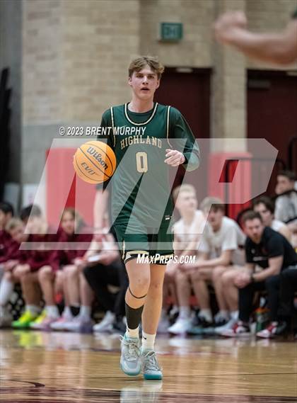 Thumbnail 3 in Highland vs. Faith Christian (CHSAA 3A Final Four) photogallery.