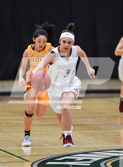 Thumbnail 1 in Clovis West vs. Cardinal Newman (Elite Showcase) photogallery.