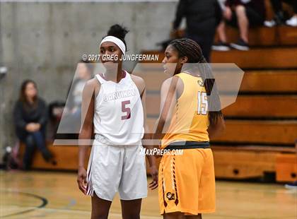 Thumbnail 1 in Clovis West vs. Cardinal Newman (Elite Showcase) photogallery.
