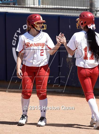 Thumbnail 2 in Rosary vs. Millikan (Woodbridge Classic) photogallery.