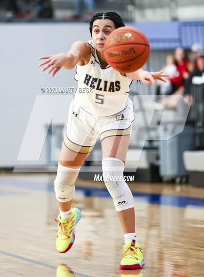 Thumbnail 3 in Helias vs Benton (Jefferson Bank Holiday Hoops) photogallery.