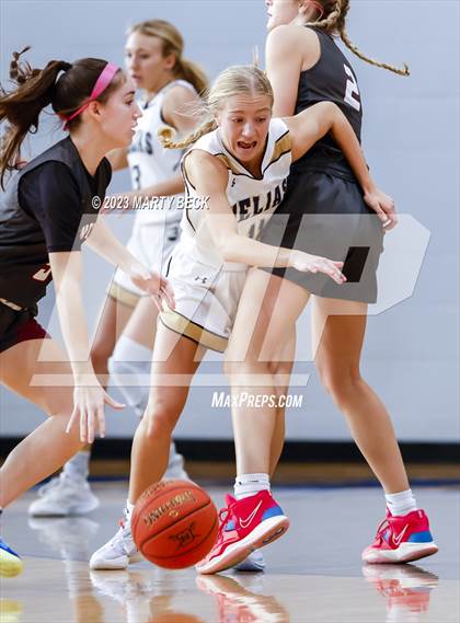 Thumbnail 3 in Helias vs Benton (Jefferson Bank Holiday Hoops) photogallery.
